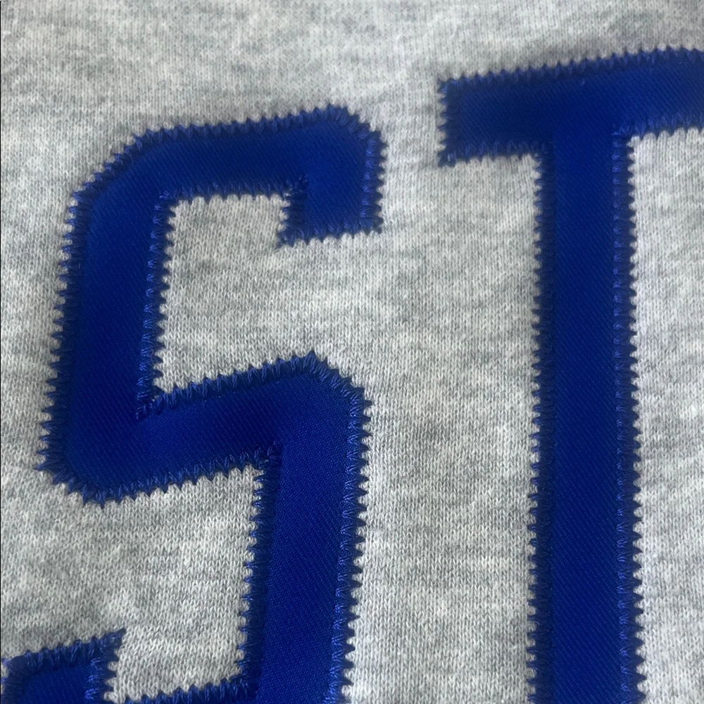 Men’s XXL Nike Gray Crewneck Sweatshirt with Blue STATES Graphic - Picture 4 of 12